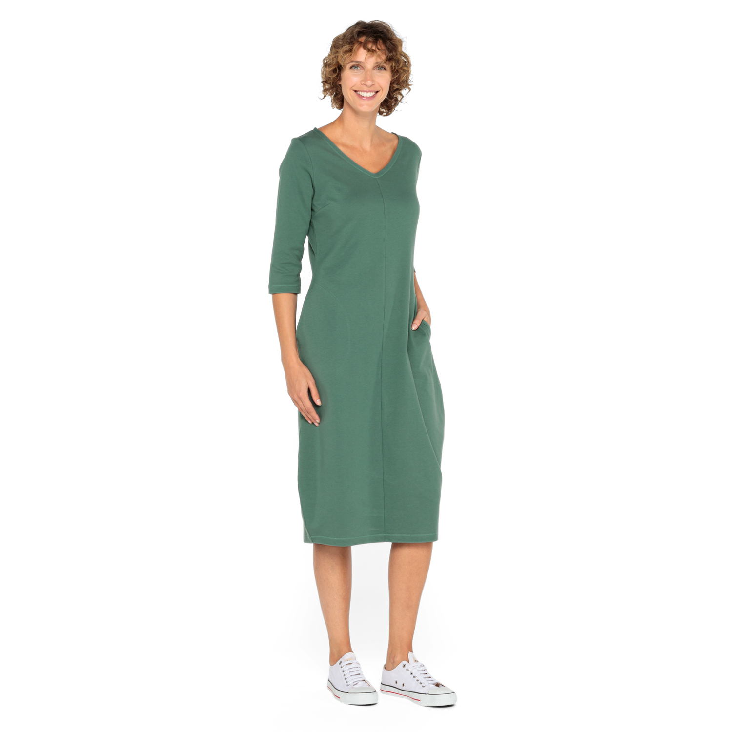 Jerseykleid aus reiner Bio-Baumwolle