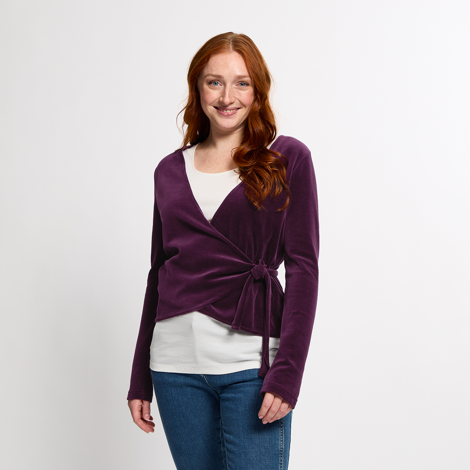 Nicki-Wickeljacke aus reiner Bio-Baumwolle