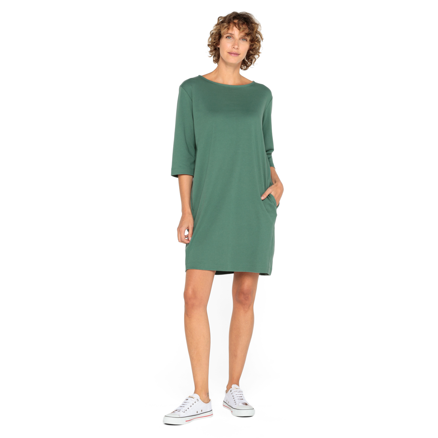 Jerseykleid aus reiner Bio-Baumwolle