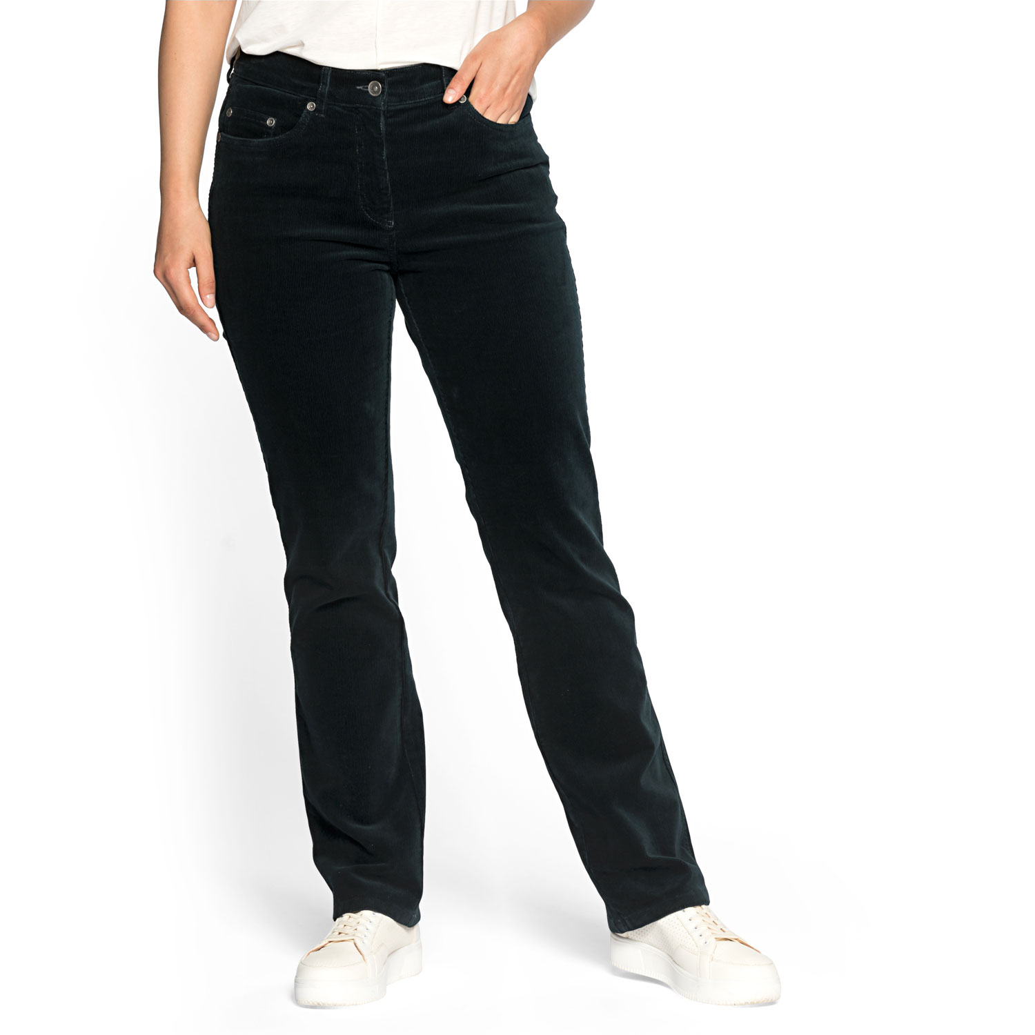 Cordhose LILY im 5-Pocket-Style aus Bio-Baumwolle