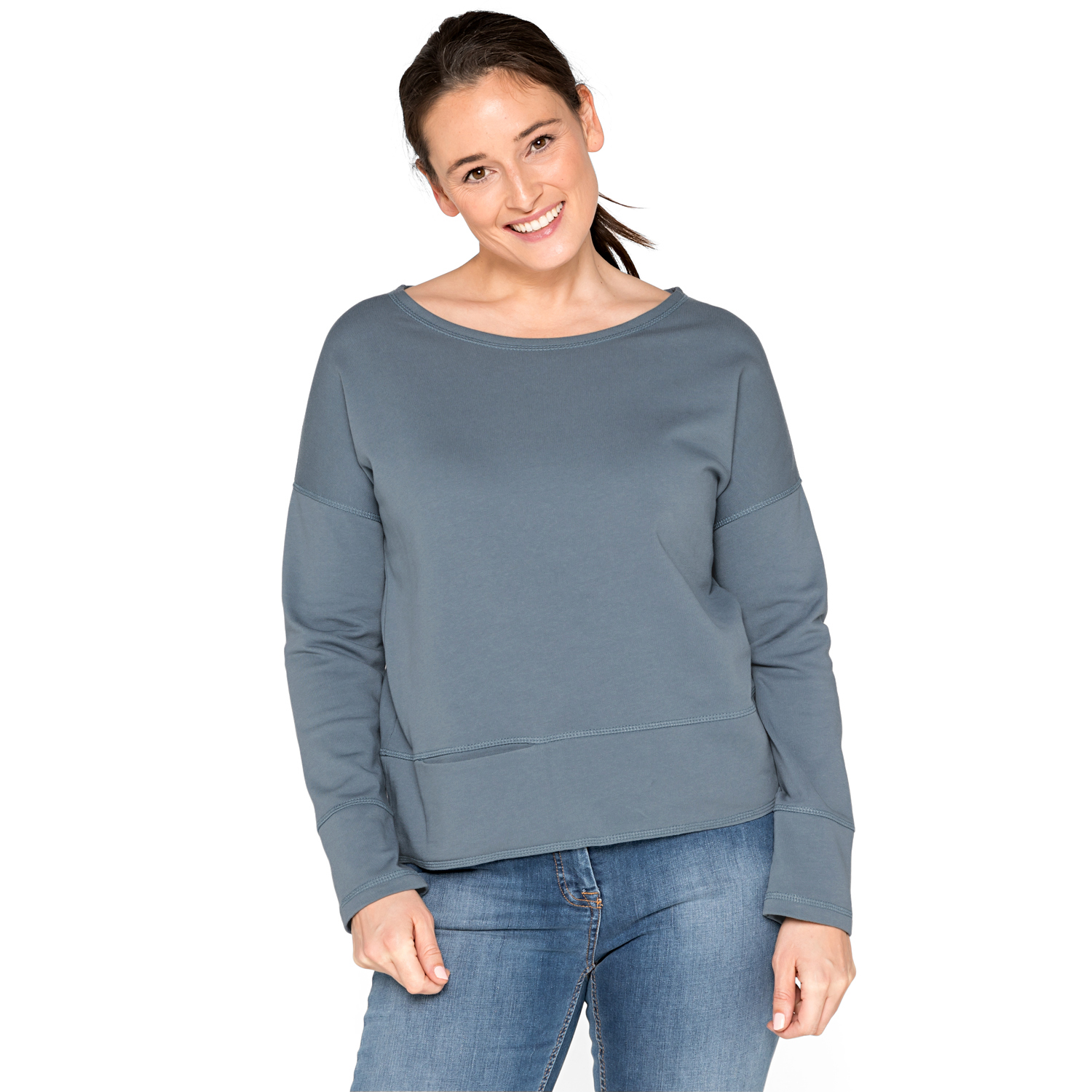Sweatshirt aus reiner Bio-Baumwolle