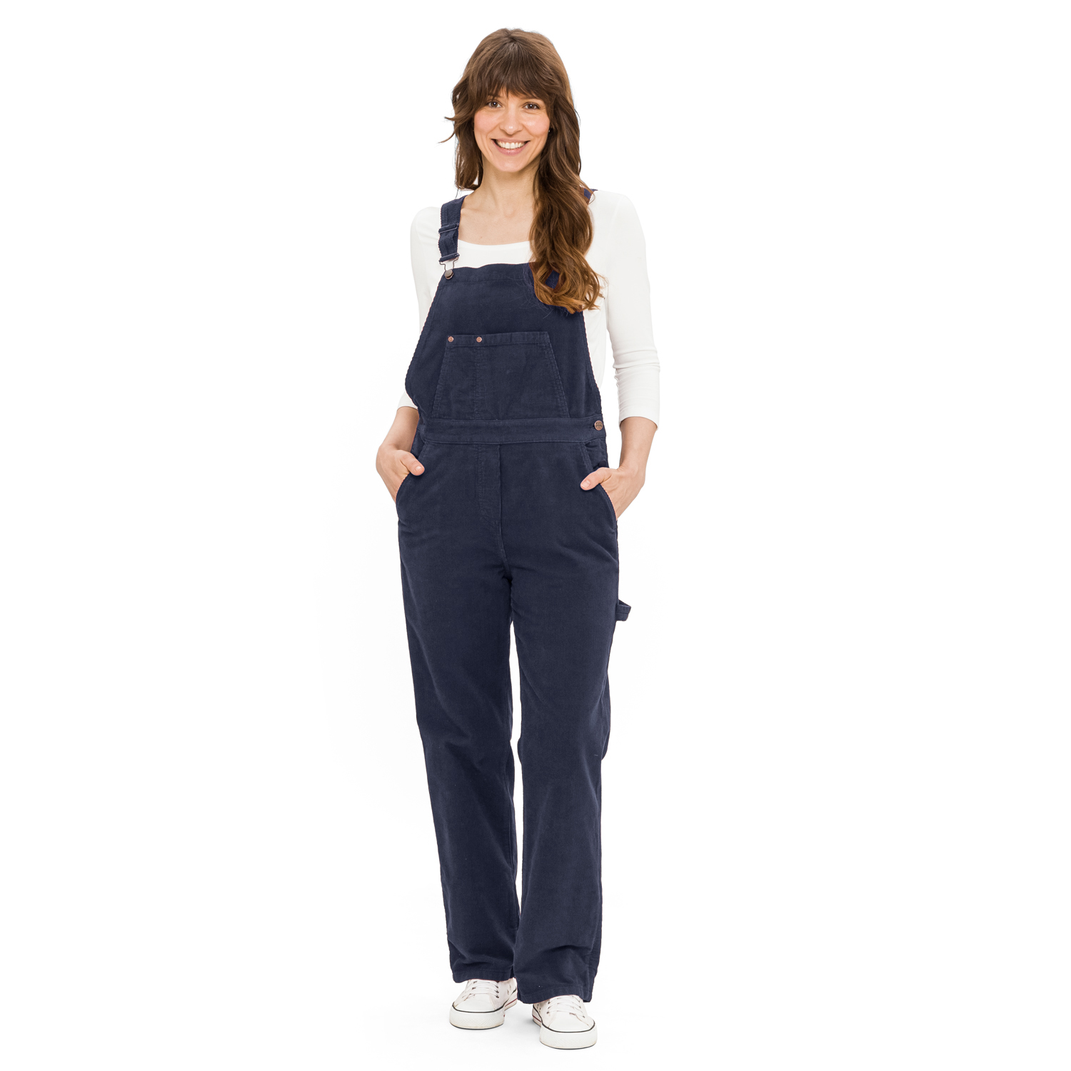 Cord-Latzhose aus reiner Bio-Baumwolle