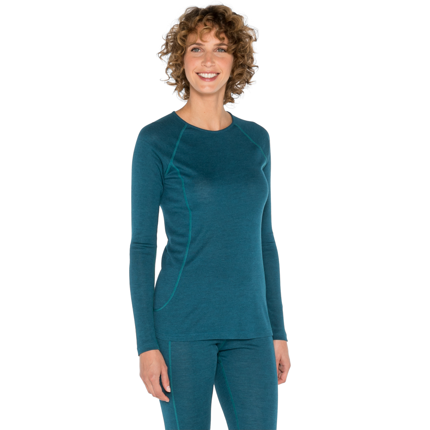 Funktions-Langarmshirt aus Bio-Merinowolle mit Bio-Seide Funktions-Langarmshirt aus Bio-Merinowolle mit Bio-Seide