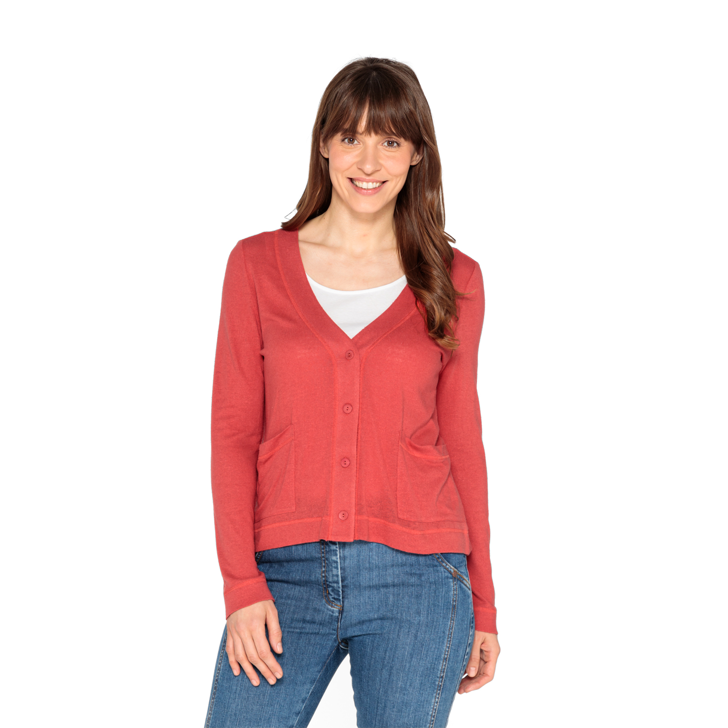 Shirtjacke aus reinem Bourretteseiden-Jersey