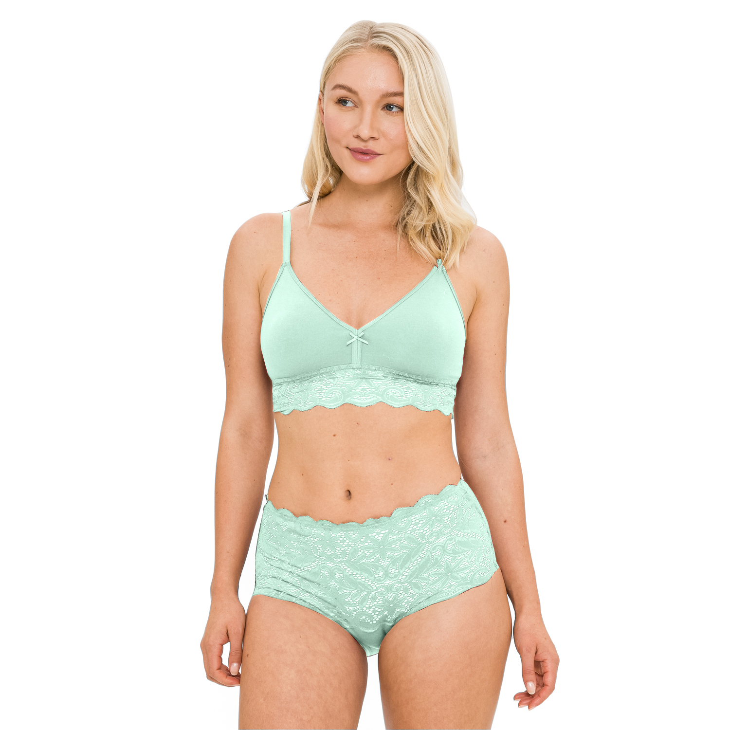 Bustier aus Bio-Baumwolle mit Elastan