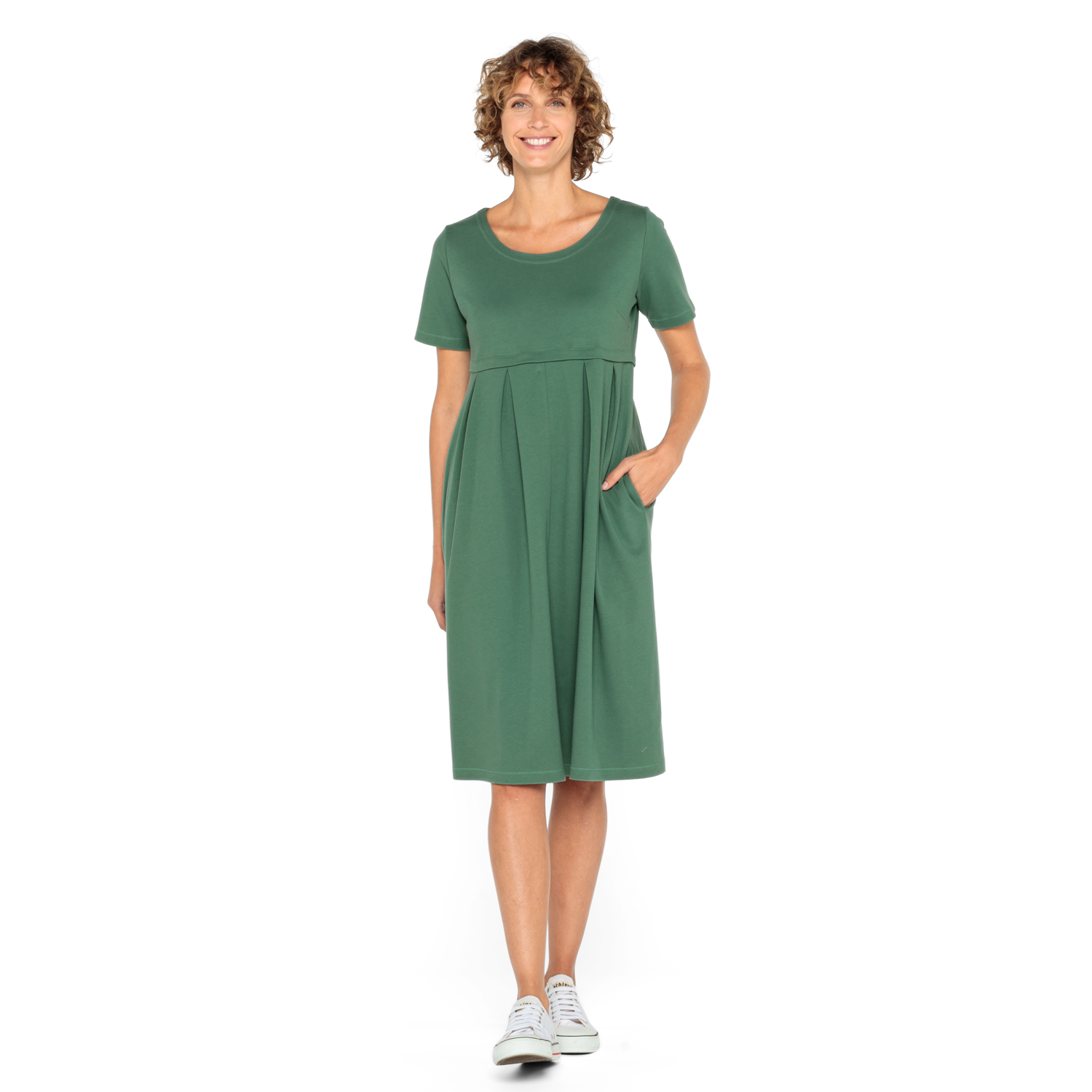 Jerseykleid aus reiner Bio-Baumwolle